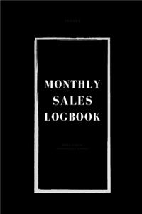 Monthly Sales Logbook