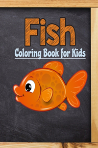 Fish Coloring Book for Kids