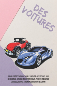 Grand livre de coloriage pour les enfants - Des voitures. Plus de 50 Voiture