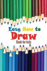 Easy how to draw book for kids