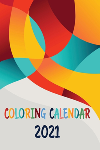 Coloring Calendar 2021