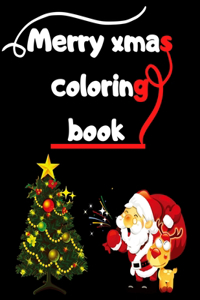 Merry Xmas Coloring Book