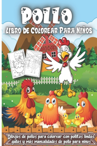 Pollo Libro De Colorear Para Niños