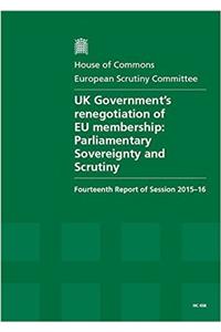 UK Government's renegotiation of EU membership