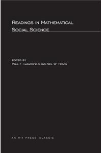 Readings in Mathematical Social Science
