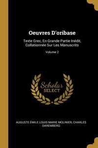 Oeuvres D'oribase