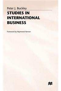 Studies in International Business