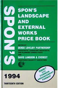 Spon's Landscape and External Works Price Book 1994