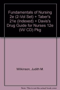 Fundamentals of Nursing 2e (2-Vol Set) + Taber's 21e (Indexed) + Davis's Drug Guide for Nurses 12e (W/ CD) Pkg