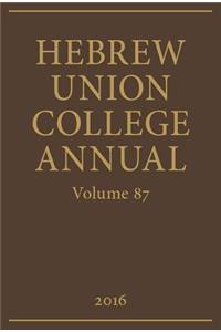 Hebrew Union College Annual