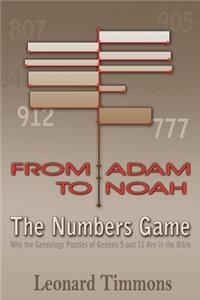 From Adam to Noah-The Numbers Game