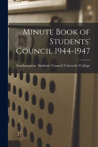 Minute Book of Students' Council 1944-1947