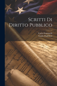 Scritti Di Diritto Pubblico