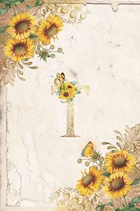 Vintage Sunflower Notebook