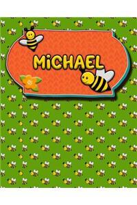Handwriting Practice 120 Page Honey Bee Book Michael