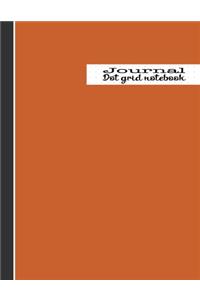 Dot grid notebook journal