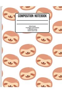 Composition Notebook Wide Ruled
