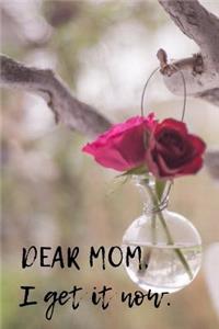 Dear Mom, I Get It Now
