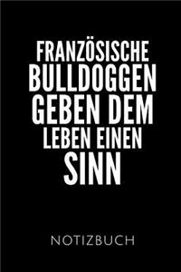 Französische Bulldoggen Notizbuch