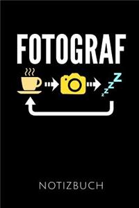 Fotograf Notizbuch