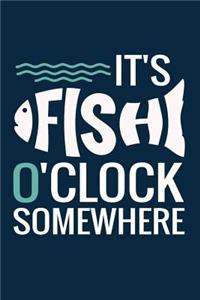 It's Fish O'Clock Somewhere