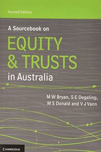 Sourcebook on Equity and Trusts in Australia
