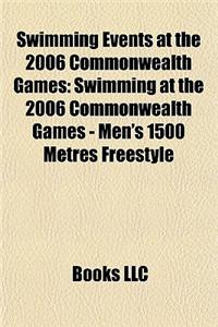 Swimming Events at the 2006 Commonwealth Games