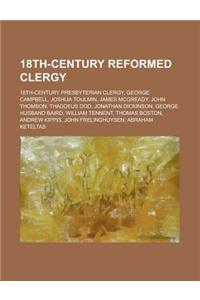 18th-Century Reformed Clergy