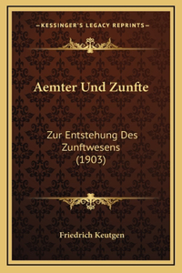 Aemter Und Zunfte