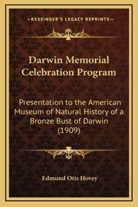 Darwin Memorial Celebration Program