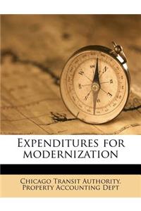 Expenditures for Modernization