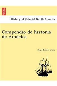Compendio de historia de América.