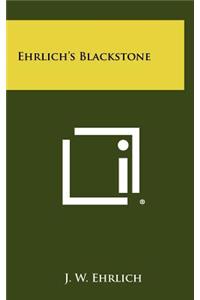 Ehrlich's Blackstone