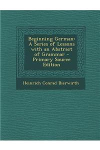 Beginning German