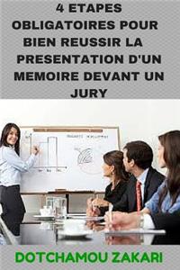 4 Etapes Obligatoires Pour Bien RZussir La PrZsentation DÕun MZmoire Devant Un Jury.