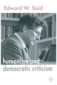 Humanism and Democratic Criticism