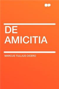 de Amicitia