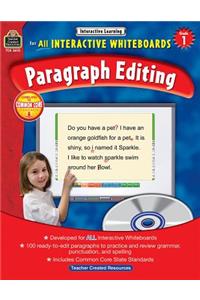 Interactive Learning: Paragraph Editing Grade 1