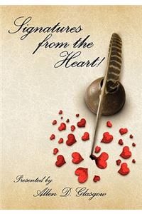 Allen Glasgow Presents Signatures from the Heart!