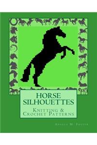 HORSE SILHOUETTES Knitting & Crochet Patterns