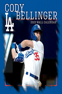 Los Angeles Dodgers Cody Bellinger 2022 12x12 Player Wall Calendar