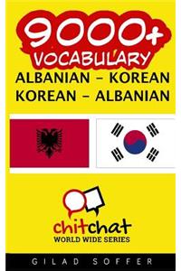 9000+ Albanian - Korean Korean - Albanian Vocabulary