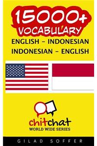 15000+ English - Indonesian Indonesian - English Vocabulary