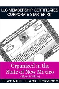 LLC Membership Certificates Corporate Starter Kit