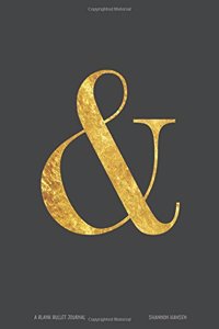 Gold Foil Ampersand Bullet Journal