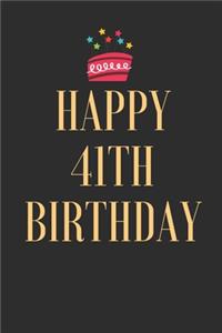 happy 41th birthday wishes