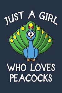 Just A Girl Who Loves Peacocks