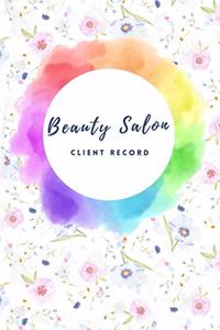 Beauty salon client record