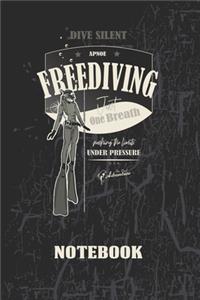 Freediving / Freediver / Apnoe - Notebook