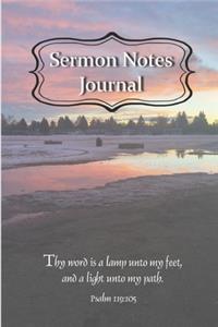 Sermon Notes Journal